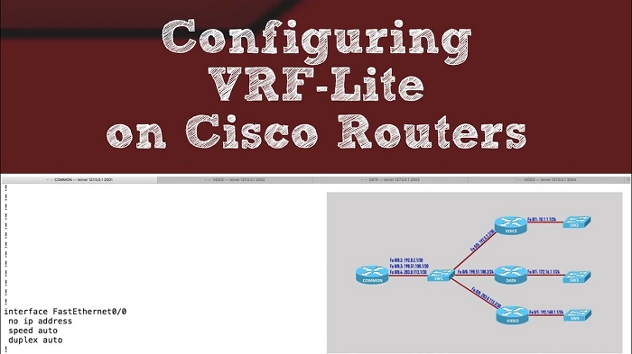 How do I Check Configure And Verify VRF Lite