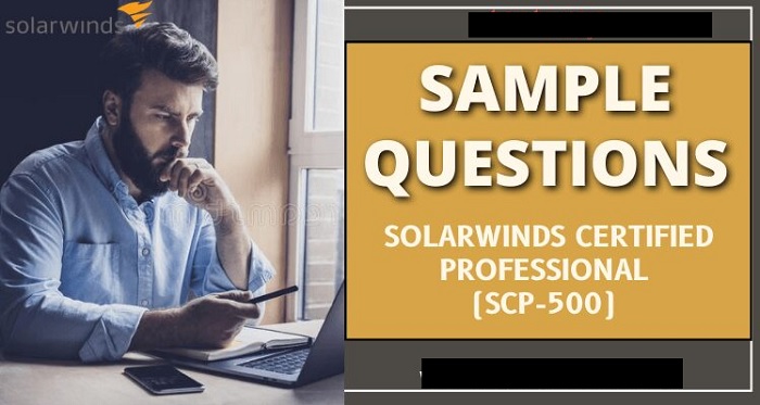 SolarWinds SCP-500 Exam