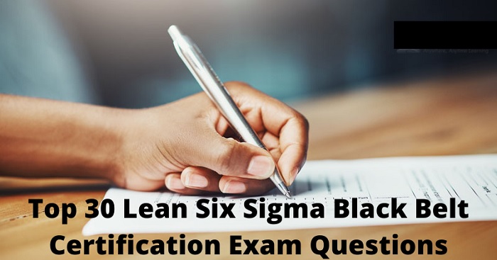 Six Sigma LSSBB Real Exam Questions and Answers FREE
