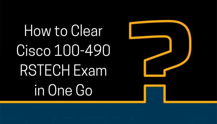 Which is the Best Study Meterial for Cisco RSTECH 100-490 Exam?