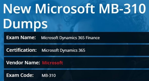 Microsoft mb-310 Dumps