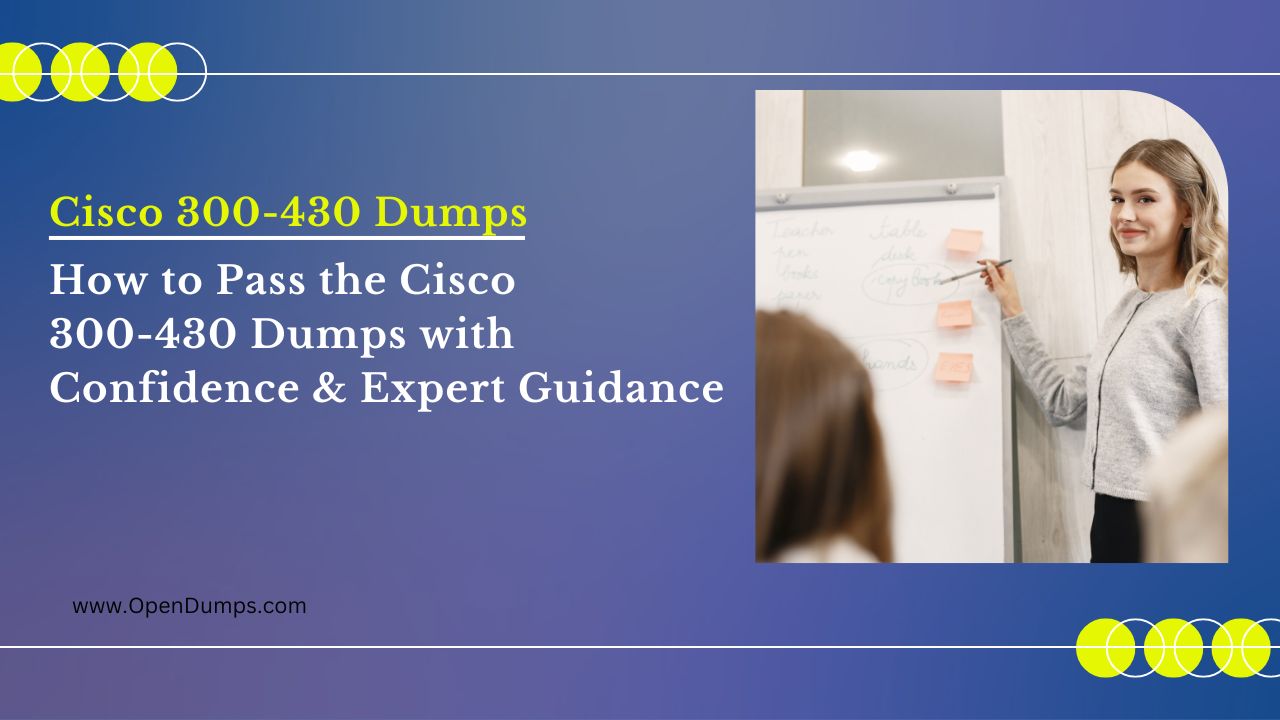 Cisco 300-430 Dumps